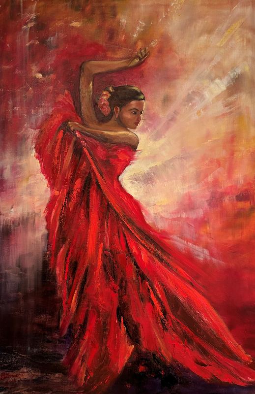 Dancer in Red