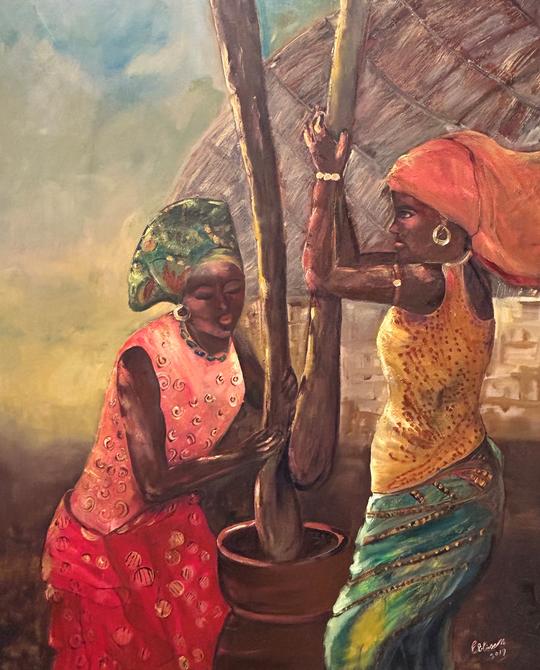 oil on canvas