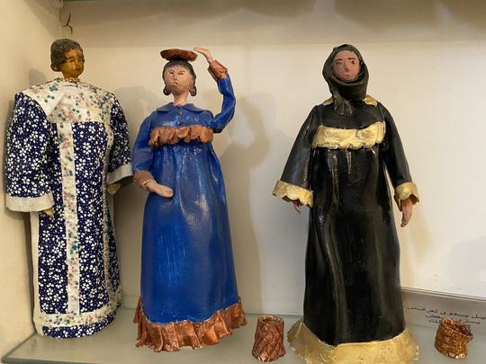 dolls made of cold clay