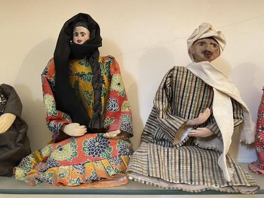 dolls made of cold clay