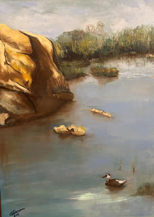 oil on canvas