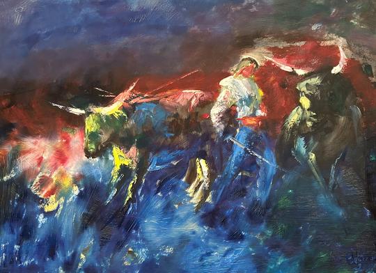 oil on canvas