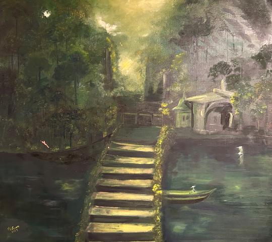 oil on canvas