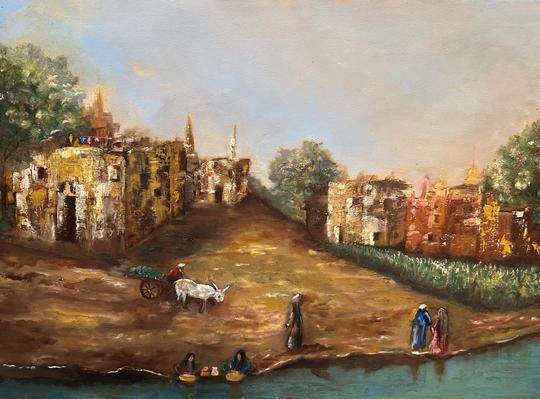 oil on canvas